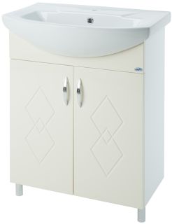 Тумба под раковину Bellezza Элеганс 65см бежевый 00000005192